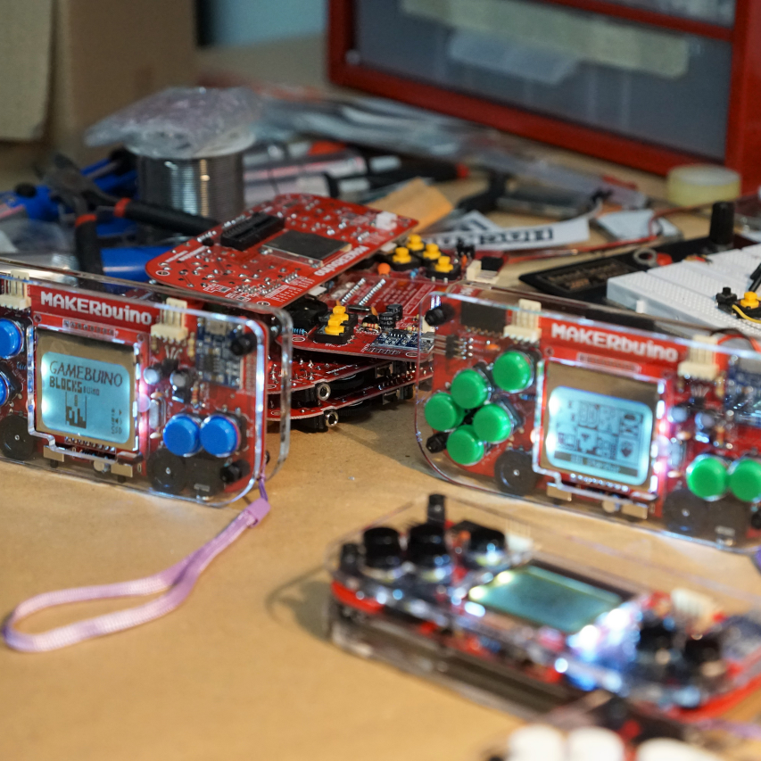 Game Console Soldering Village